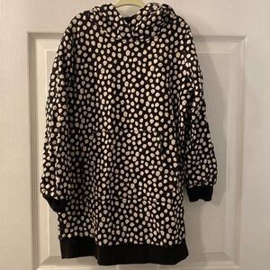 Hanna Andersson size 120 US 6-7 hooded Terry cloth dress